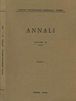A. I. O. N. : Annali Vol 46 Fasc. 2. Rivista del Dipartimento di Studi Asiatici e del Dipartimento di Studi e Ricerche su Africa e Paesi Arabi