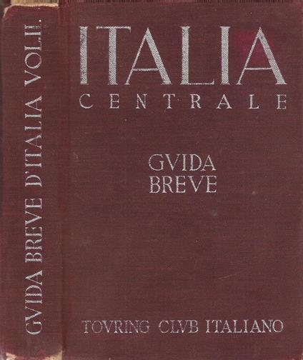 Italia centrale. Guida breve - copertina