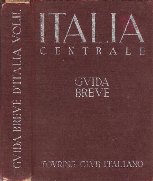 Italia centrale. Guida breve - copertina