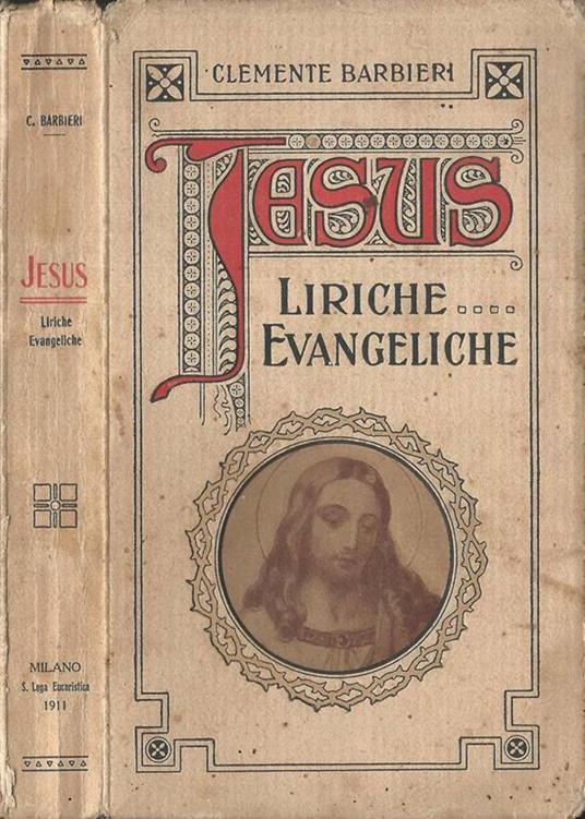Jesus Liriche Evangeliche - Clemente Barbieri - copertina