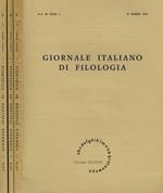 Giornale Italiano Di Filologia N.S. Anno Ix