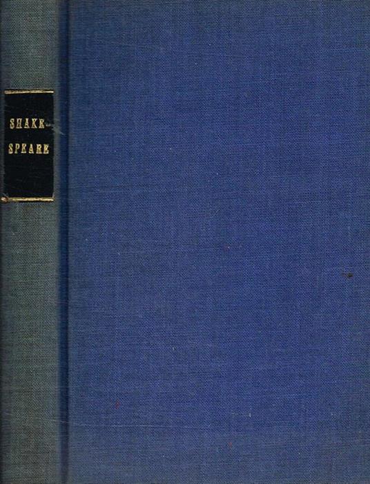 La Bisbetica Domata - William Shakespeare - copertina