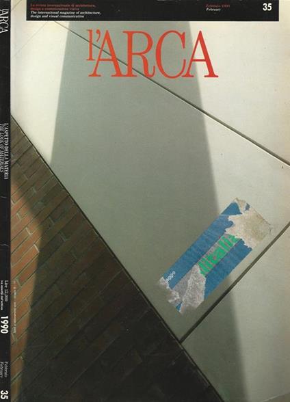 L' Arca N. 35. La rivista internazionale di architettura, design e comunicazione visiva - copertina