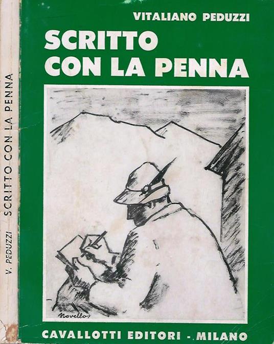 Scritto Con La Penna - Vitaliano Peduzzi - copertina