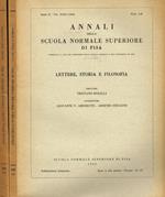 Annali Della Scuola Normale Superiore Di Pisa Serie Ii Vol.Xxxi