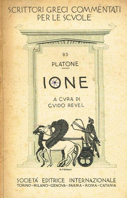 Ione - Platone - copertina