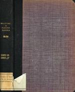 Bollettino Di Filologia Classica Anno Xii Xiii