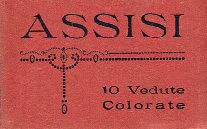 Assisi. 10 Vedute Colorate - copertina