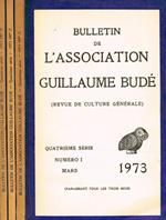 Bulletin De L'Association Guillaume Budè Serie Iv N. 1 2 3. Revue De Culture Generale