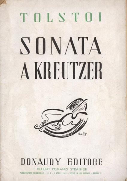 Sonata a Kreutzer - Lev Tolstoj - copertina
