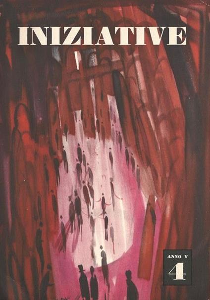 Iniziative N. 4. Rivista di cultura e di umanità - copertina