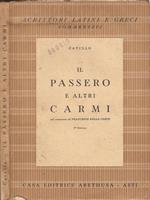 Il passero e altri carmi