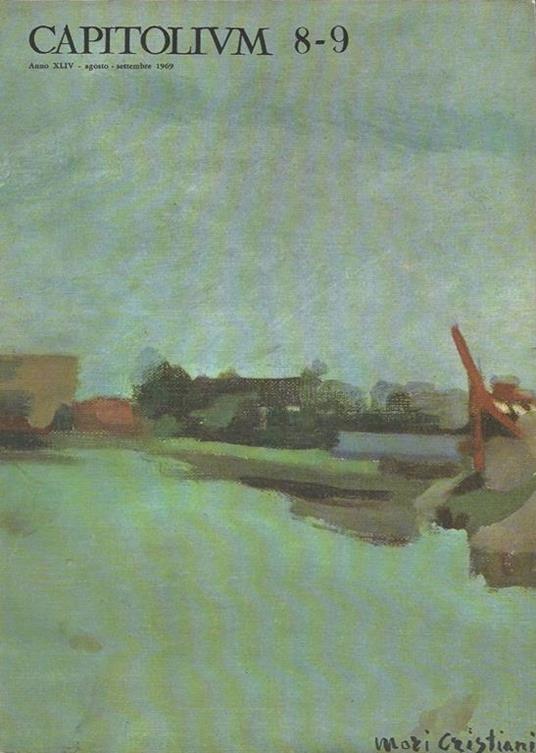 Capitoliun N. 8. 9. Rivista Di Roma - copertina