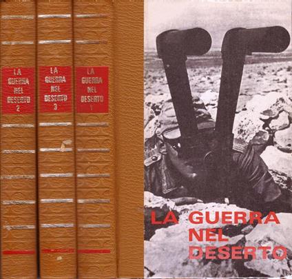 La guerra nel deserto - E. Krieg - copertina