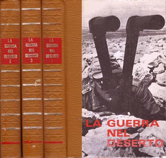 La guerra nel deserto - E. Krieg - copertina