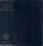 The Concise Oxford Dictionary. of current english