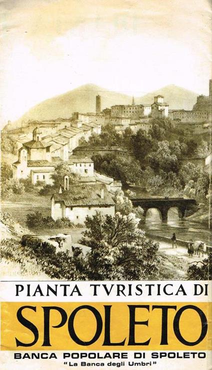 Pianta Turistica Di Spoleto - copertina