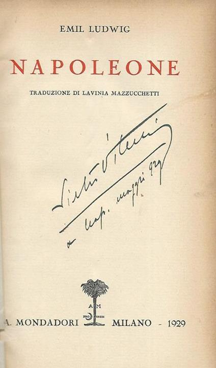 Napoleone - Emil Ludwig - copertina