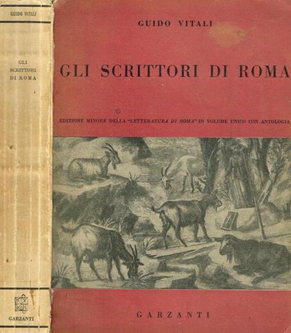 Gli Scrittori Di Roma - Guido Vitali - copertina