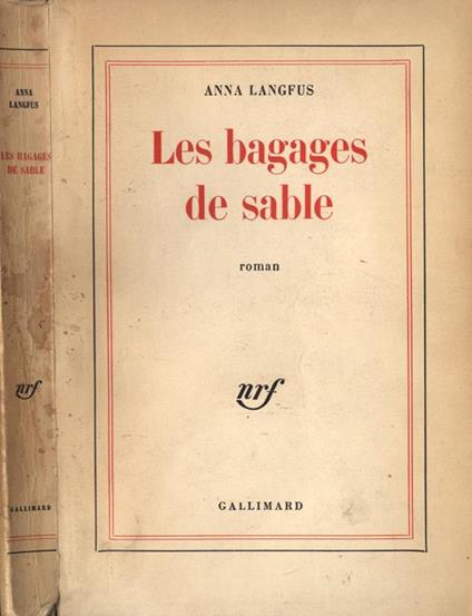 Les bagages de sable - Anna Langfus - copertina