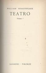 Teatro - Volume I