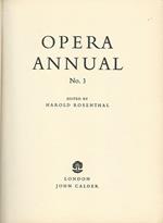 Opera Annual No. 3