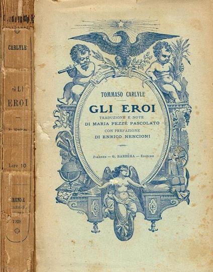 Gli Eroi - Thomas Carlyle - copertina