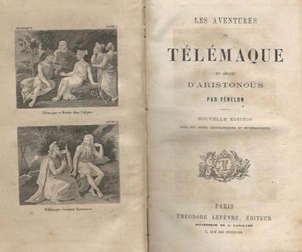 Les Aventures de Telemaque. et celles D' Aristonuous - François Fénelon - copertina