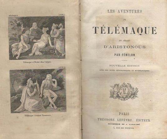 Les Aventures de Telemaque. et celles D' Aristonuous - François Fénelon - copertina