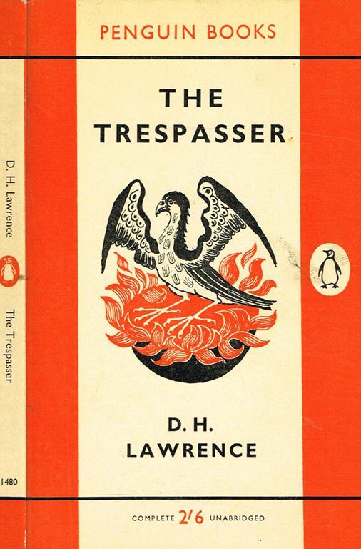 The Trespasser - David Herbert Lawrence - copertina