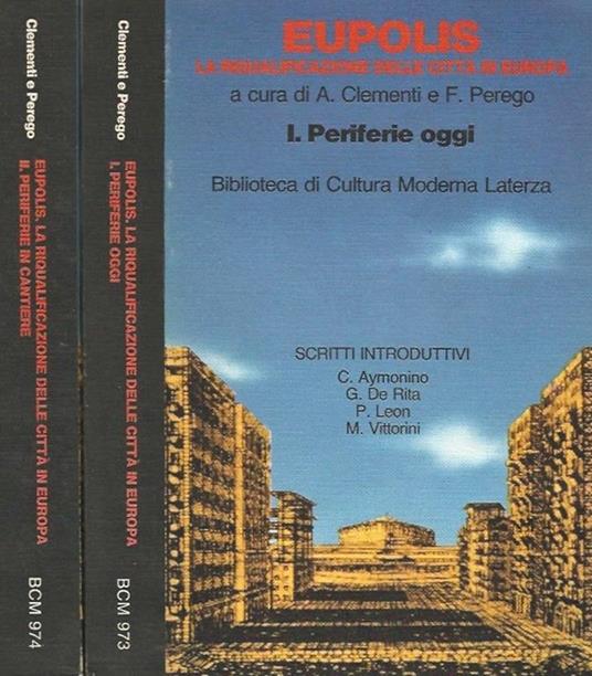 Eupolis. La riqualificazione delle città in Europa - copertina