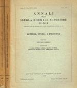 Annali Della Scuola Normale Superiore Di Pisa Serie Ii Vol.Xxxv