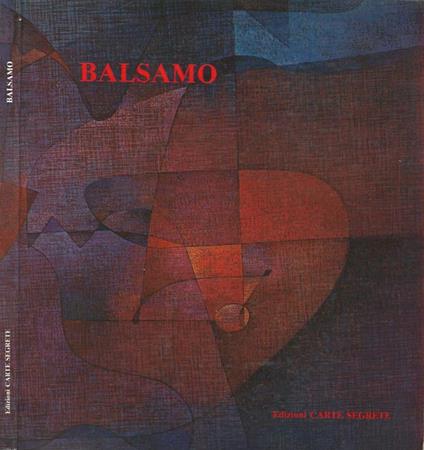 Balsamo - Vito Apuleo - copertina