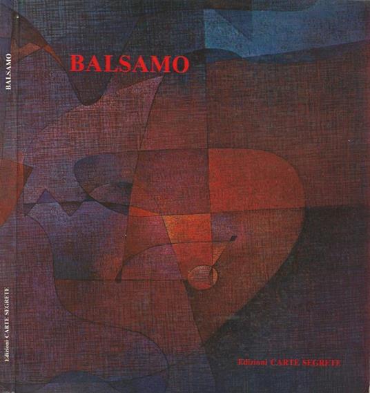 Balsamo - Vito Apuleo - copertina