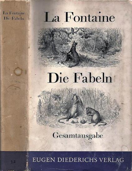 Die Fabeln. Gesamtausgabe - Jean de La Fontaine - copertina