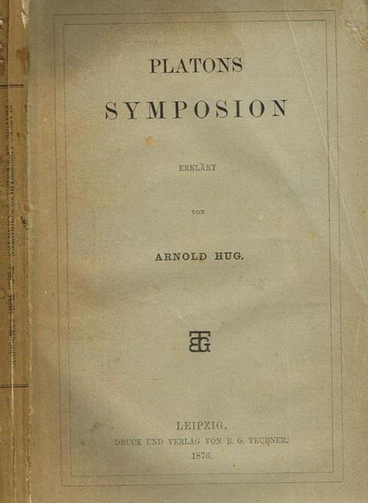 Symposion - Platone - copertina