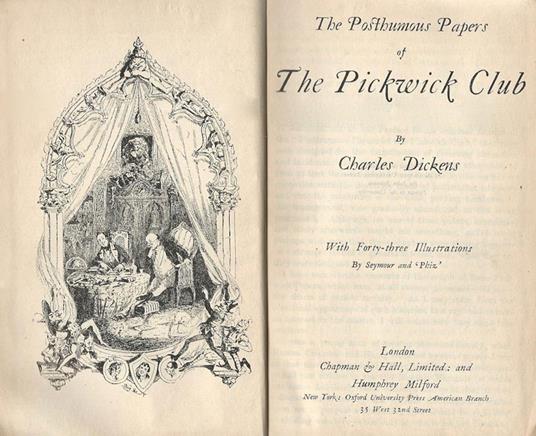 The Posthumous Papers of The Pickwick Club - Charles Dickens - Libro