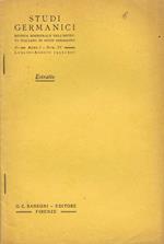 Studi Germanici N. IV