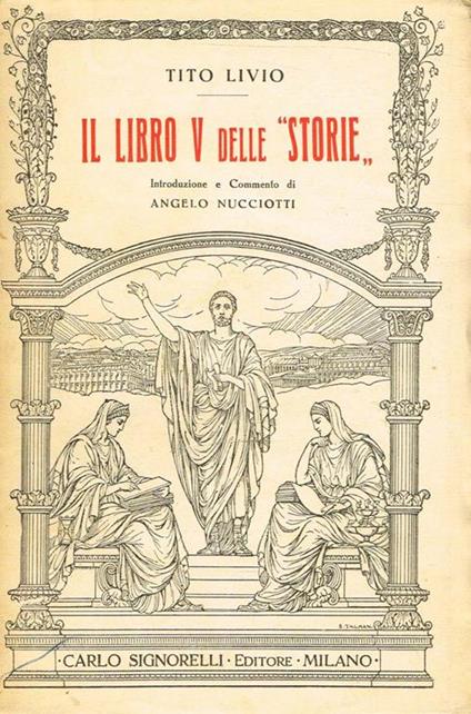 Il Libro V Delle Storie - Tito Livio - copertina