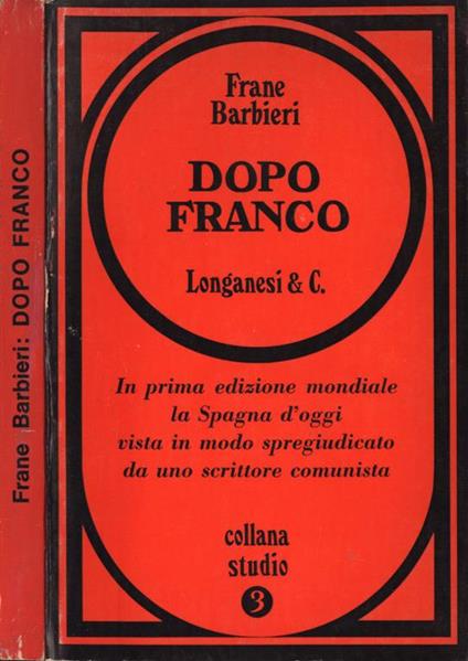 Dopo Franco - Frane Barbieri - copertina