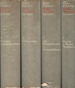 Storia del teatro drammatico. 1 Grecia e Roma. Medioevo, 2 Dal Rinascimento al Romanticismo, 3 l'Ottocento, 4 Il teatro contemporaneo