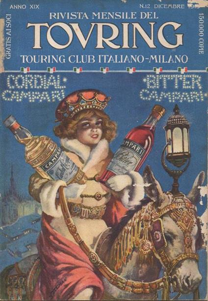 Rivista mensile del Touring - 1913 - copertina