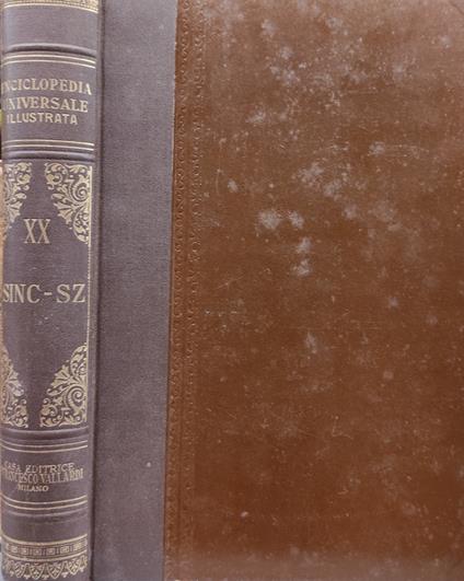 Enciclopedia Universale Illustrata. Sinc-Sz - copertina