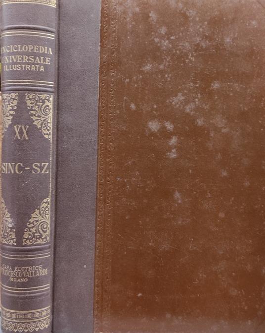 Enciclopedia Universale Illustrata. Sinc-Sz - copertina