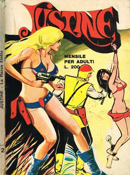 Justine Anno I N.2. La Razza Eletta - copertina