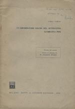 Un riformatore ligure del settecento - Giambatta Pini