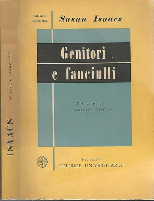 Genitori e fanciulli - Susan Isaacs - copertina