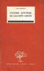 Ultime Lettere Di Iacopo Ortis