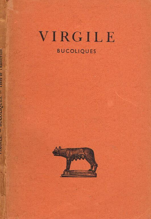 Bucoliques - Publio Virgilio Marone - copertina