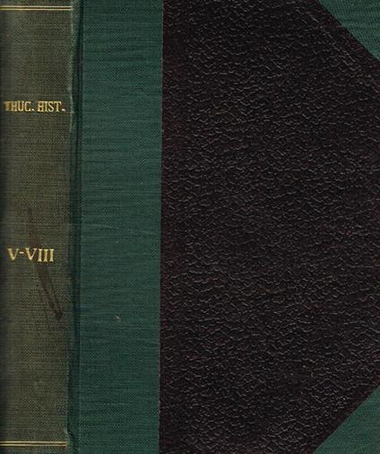 Historiae V-Viii - Tucidide - copertina